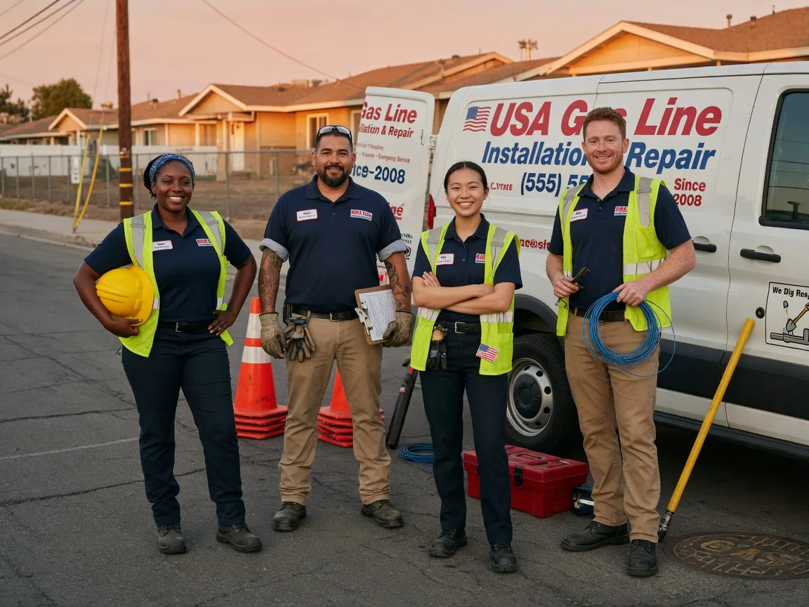 Gas Line Installation company in Minster, OH